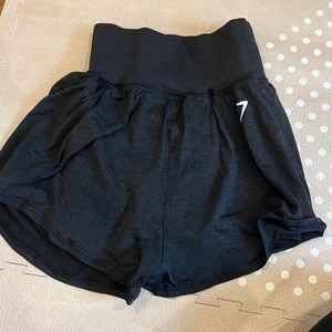 Gym shark shorts S